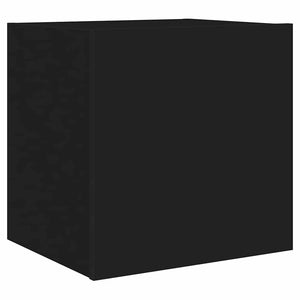 TV-Wandschrank Schwarz mit LED