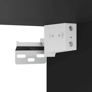 TV-Wandschrank Schwarz mit LED
