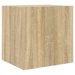 TV-Wandschrank Sonoma-Eiche mit LED