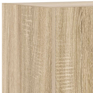 TV-Wandschrank Sonoma-Eiche mit LED