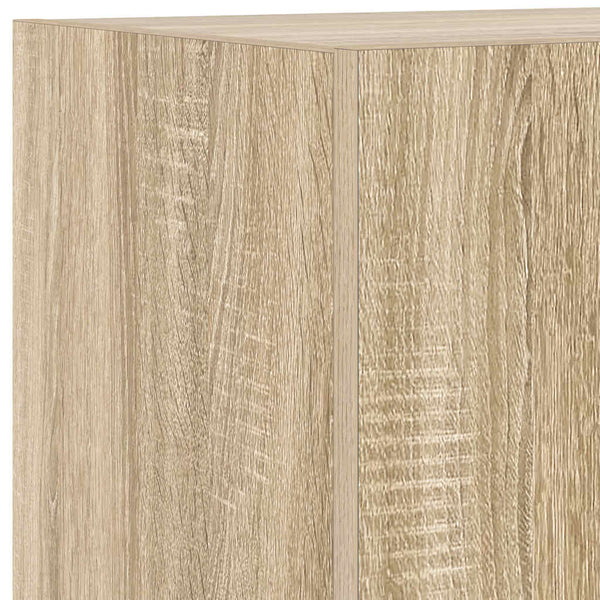 TV-Wandschrank Sonoma-Eiche mit LED