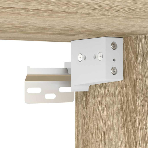 TV-Wandschrank Sonoma-Eiche mit LED