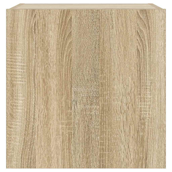 TV-Wandschrank Sonoma-Eiche mit LED