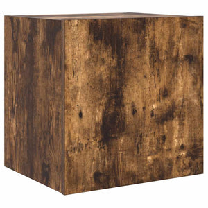 TV-Wandschrank Räuchereiche mit LED