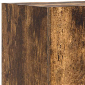 TV-Wandschrank Räuchereiche mit LED