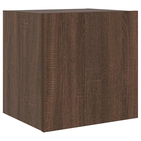 TV-Wandschrank mit LED Eichenoptik
