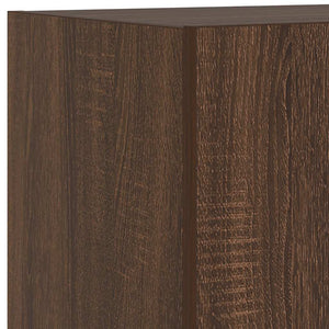 TV-Wandschrank mit LED Eichenoptik