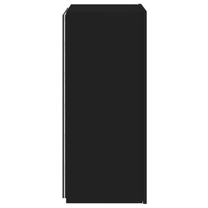 TV-Wandschrank Schwarz mit LED