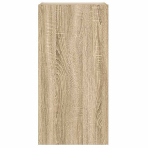 TV-Wandschrank Sonoma Eiche mit LED