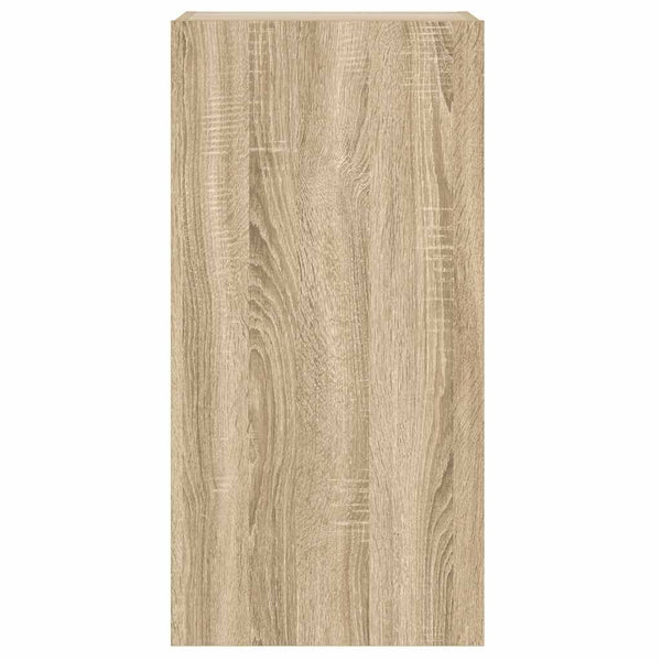 TV-Wandschrank Sonoma Eiche mit LED