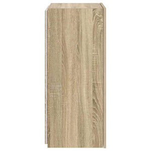 TV-Wandschrank Sonoma Eiche mit LED