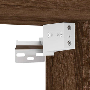 TV-Wandschrank mit LED Eichenoptik