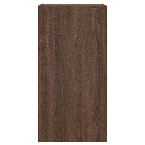 TV-Wandschrank mit LED Eichenoptik