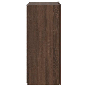 TV-Wandschrank mit LED Eichenoptik