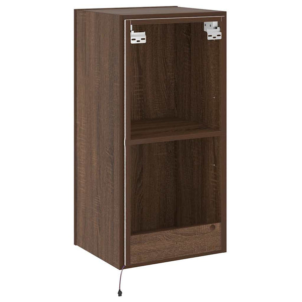 TV-Wandschrank mit LED Eichenoptik