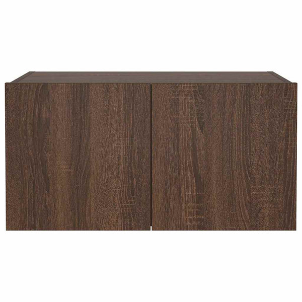 TV-Wandschrank mit LED Eichenoptik