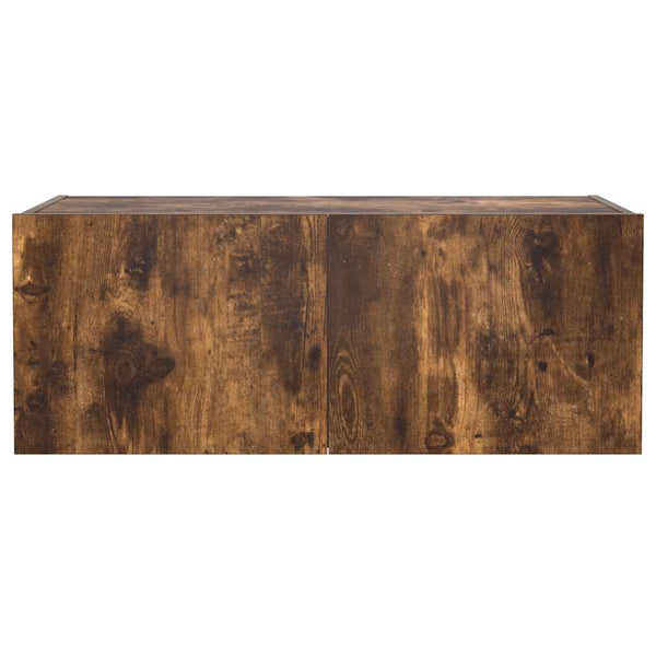 TV-Wandschrank Räuchereiche mit LED 80cm