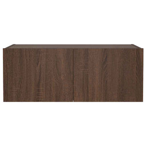 TV-Wandschrank mit LED Eichen-Optik