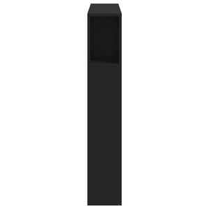 LED Kopfteil Schwarz 100 cm