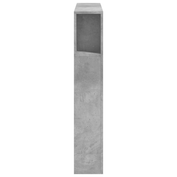 LED Kopfteil Betongrau 100cm