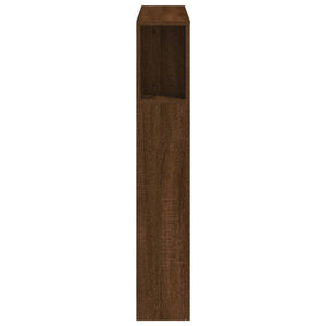 LED Kopfteil Braun Eichen-Optik 100 cm