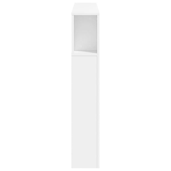 LED Kopfteil Weiß 120 cm