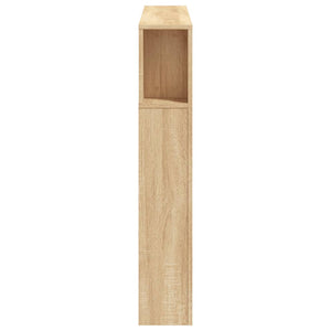LED Kopfteil Sonoma Eiche 120 cm