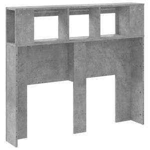 LED Kopfteil Betongrau 120 cm