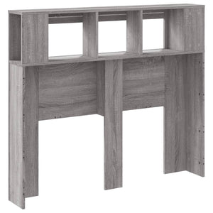 LED Kopfteil Grau Sonoma 120 cm
