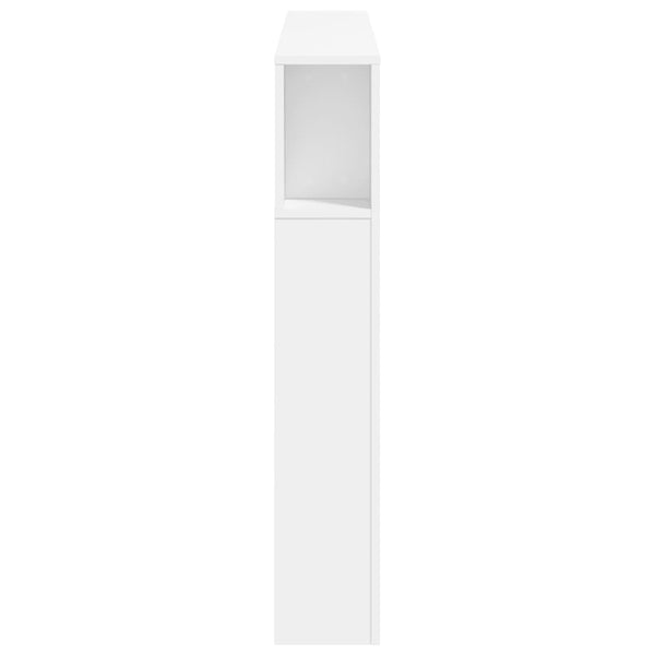 LED Kopfteil Weiß 140 cm