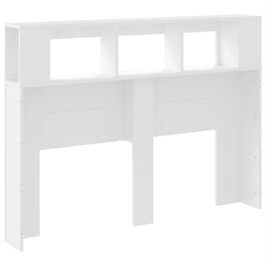 LED Kopfteil Weiß 140 cm