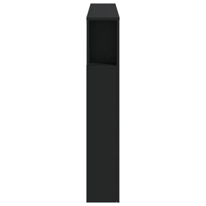 LED Kopfteil Schwarz 140 cm
