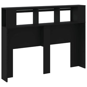 LED Kopfteil Schwarz 140 cm