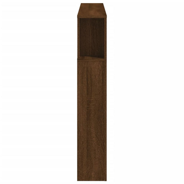 LED Kopfteil Braun Eichenoptik 140 cm