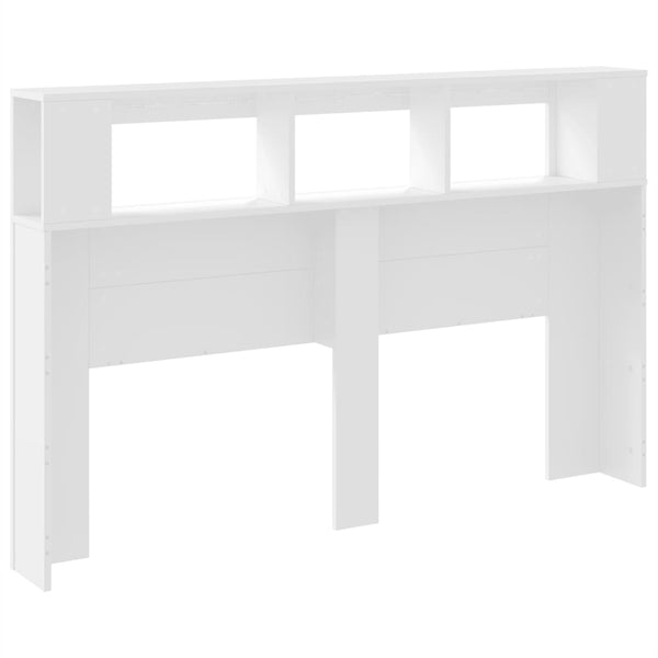 LED Kopfteil Weiß 160 cm