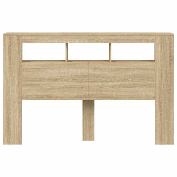 LED Kopfteil Sonoma Eiche 160 cm