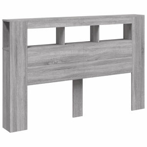 LED Kopfteil Grau Sonoma 160 cm