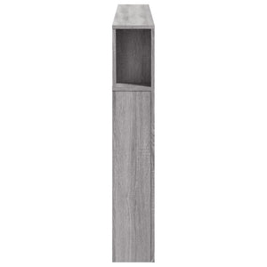 LED Kopfteil Grau Sonoma 160 cm