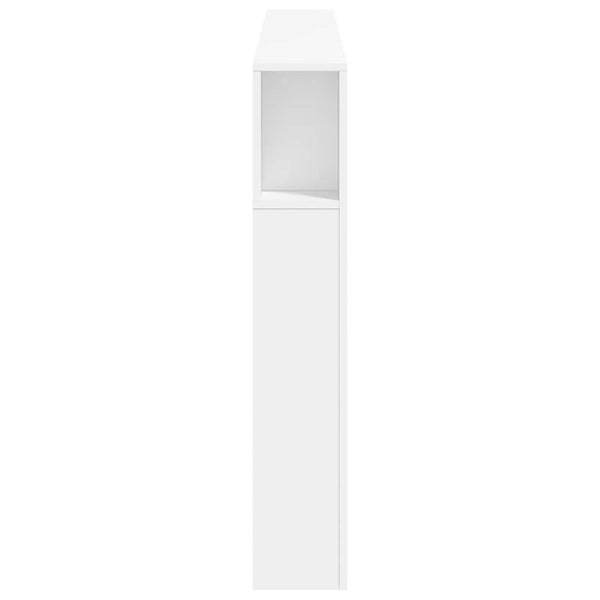 LED Kopfteil Weiß 180 cm
