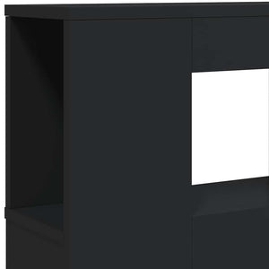 LED Kopfteil Schwarz 180 cm