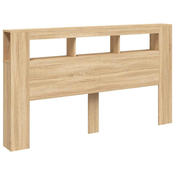 LED Kopfteil Sonoma Eiche 180 cm