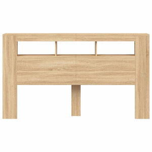 LED Kopfteil Sonoma Eiche 180 cm