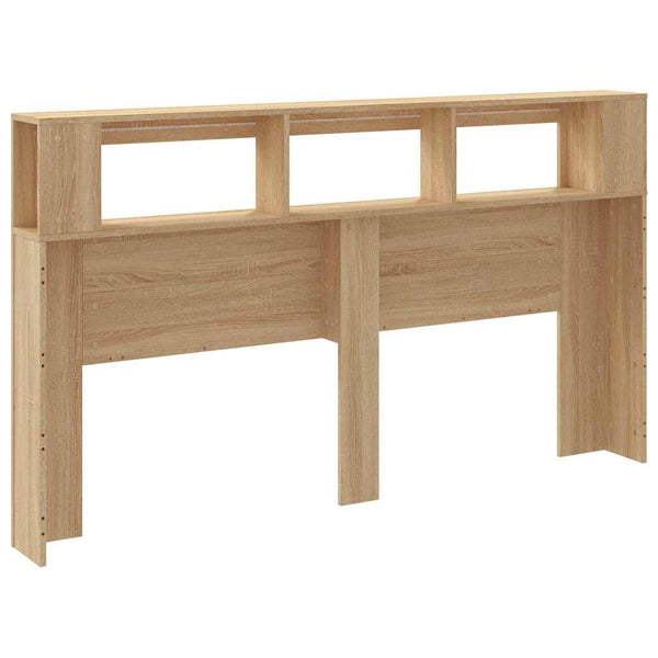 LED Kopfteil Sonoma Eiche 180 cm