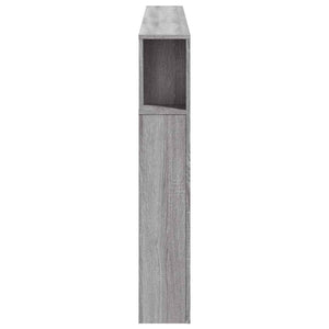 LED Kopfteil Grau Sonoma 180 cm