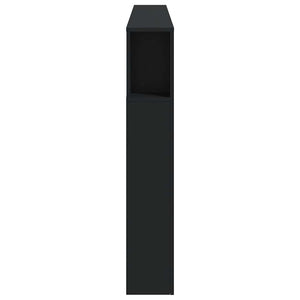 Schwarzes LED-Kopfteil 200 cm