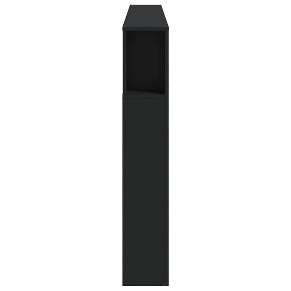 Schwarzes LED-Kopfteil 200 cm