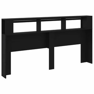 Schwarzes LED-Kopfteil 200 cm