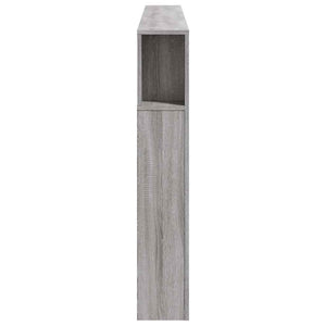 LED Kopfteil Grau Sonoma 200 cm