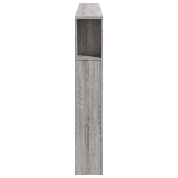 LED Kopfteil Grau Sonoma 200 cm