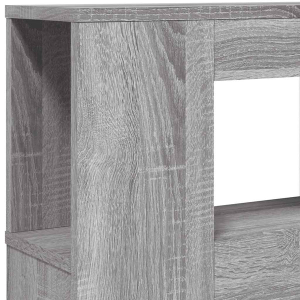 LED Kopfteil Grau Sonoma 200 cm